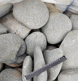 Kamenclub.ru: фото ПЛОСКАЯ ГАЛЬКА (речная горная) купить  в Иркутске  видео обзоры природного камня